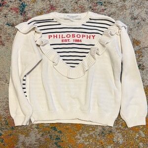 Philosophy by Lorenzo Serafani girls sweater